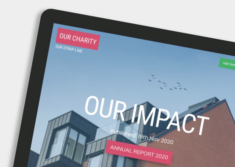 Annual Report Microsite Demo